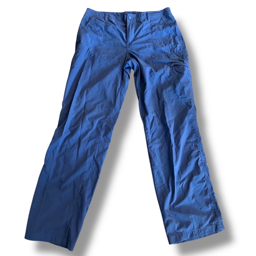 Columbia PFG Women's Nylon‎ Fishing Pants Navy Size 10 Regular